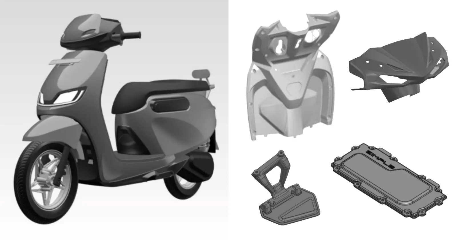 Simple Energy Patents New Family-Oriented Electric Scooter